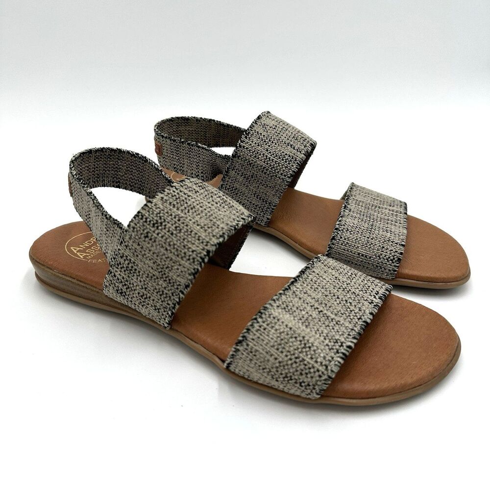 Andre Assous Nigella Featherweights Sandals Womens 9  Slingback Casual Open Toe